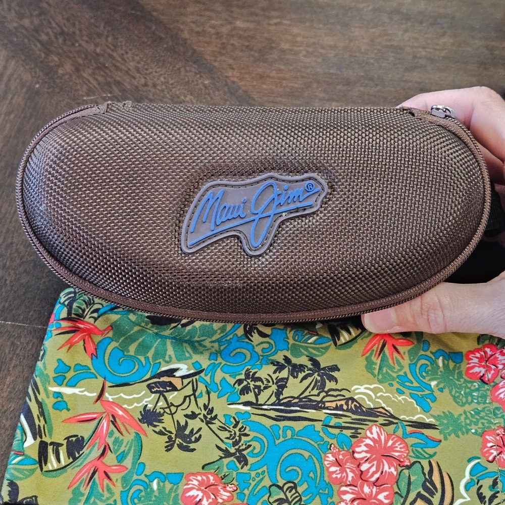 Maui Jim Wakea MJ 745-10MR Matte Tortoise Sunglasses Made in Italy with Case‎ - Picture 12 of 14